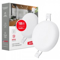 Потолочный светильник MAXUS SP Edge 18W 4100К (круг) (1-MSP-1841-C)