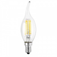 Светодиодная лампа DELUX BL37B 4W tail (410lm) 4000K 220V E14 filament 
(90011686)