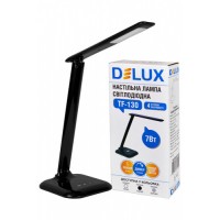 Настольная лампа Delux TF-130 7 Вт LED Черная (90008949)