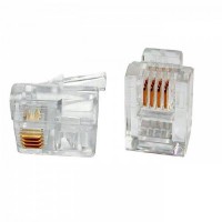 Коннектор телефонный ОЛЬВИЯ RJ-12 6P4C (6П4Ц)