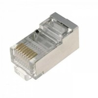Коннектор компьютерный ОЛЬВИЯ RJ-45 8P8C экранированный (9055)