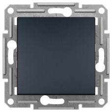 1-клавишный выключатель Schneider Electric Asfora Антрацит (EPH0100171)