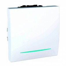 1-клавишный выключатель Schneider Unica Белый (MGU3.201.18)