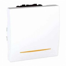 1-клавишный выключатель Schneider Unica Белый (MGU3.201.18S)