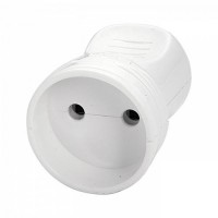 Гнездо штепсельное VIKO B-2500 без з/к Белый (90302500)